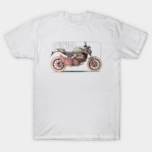 Ride ducati monster cyber T-Shirt